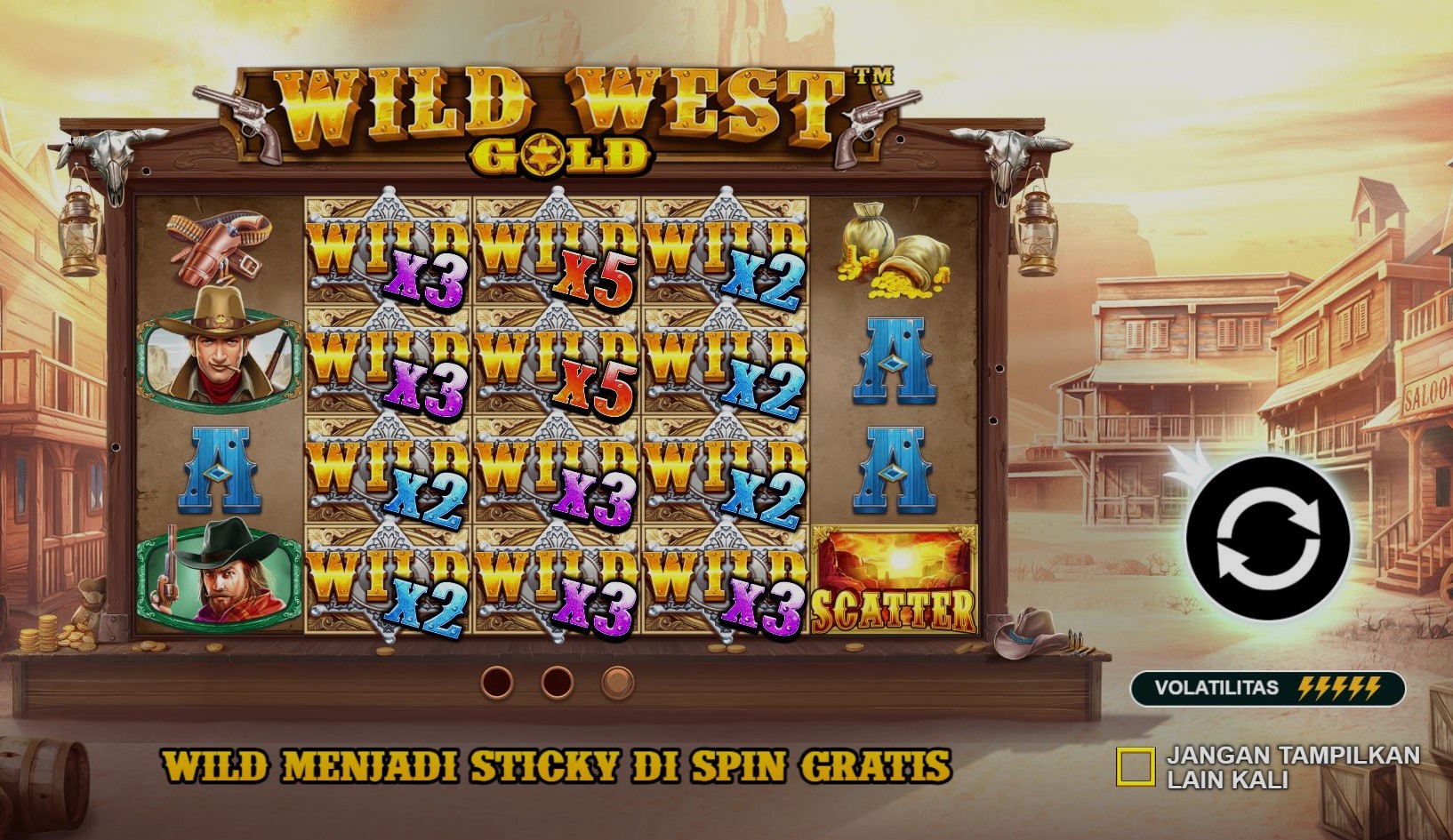 Game Slot Wild West Gold Slot Pragmatic Play Paling Gacor